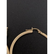 Load image into Gallery viewer, 18K Gold Earrings Hoops Loops 2.05 grams - Rafant