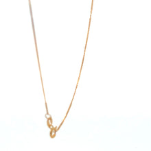 Load image into Gallery viewer, 18K Gold Necklace Chain 17.5 inches Pendant Anchor Wheel 1.29 grams - Rafant