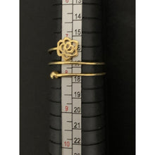 Load image into Gallery viewer, 18K Gold Ring Spiral Flower 1.21 grams Size 8 - Rafant