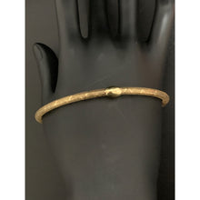 Load image into Gallery viewer, 18K Gold Bracelet Soft Bangles Mesh Stretchable 1.06 grams - Rafant