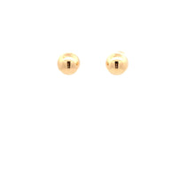 Load image into Gallery viewer, 18K Yellow Gold Earrings Stud Balls 0.90 grams - Rafant