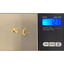 Load image into Gallery viewer, 18K Gold French Clips Earrings 1.27 grams - Rafant