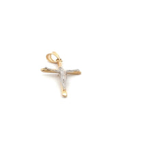 Load image into Gallery viewer, 18K Gold Pendant Cross Jesus Christ Religious 0.80 grams - Rafant