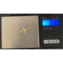 Load image into Gallery viewer, 18K Gold Pendant Cross 0.68 grams - Rafant