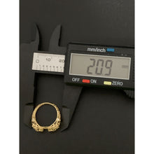 Load image into Gallery viewer, 18K Gold Ring Cubic Zirconia 1.15 grams Size 5.75 - Rafant
