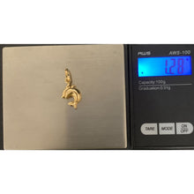 Load image into Gallery viewer, 18K Gold Pendant Dolphin 1.28 grams - Rafant