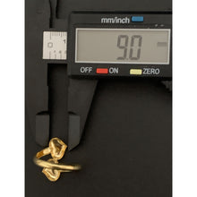 Load image into Gallery viewer, 18K Gold Ring Double Heart 1.39 grams S 7.75 - Rafant
