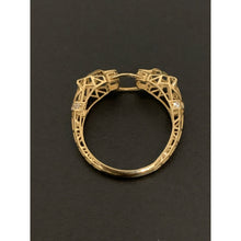 Load image into Gallery viewer, 18K Gold Ring Cubic Zirconia 1.15 grams Size 5.75 - Rafant