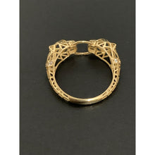 Load image into Gallery viewer, 18K Gold Ring Cubic Zirconia 1.05 grams Size 5 - Rafant