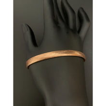 Load image into Gallery viewer, 18K Gold Bracelet Soft Bangle Bracelet Flexible 2.47 grams S7.25 inches Rose Gold - Rafant