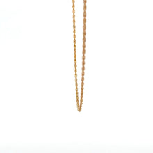 Load image into Gallery viewer, 18K Gold Necklace Chain Rope 16 inches 0.83 grams - Rafant