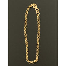 Load image into Gallery viewer, 18K Gold Bracelet Rolo Chain 2.62 grams Size 7 inches - Rafant