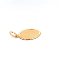 Load image into Gallery viewer, 18K Yellow Gold Pendant Mother Mary Religious 1.47 grams - Rafant