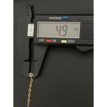 Load image into Gallery viewer, 18K Gold Bracelet Infinity 7 inches plus 1 inch extension 2.08 grams - Rafant