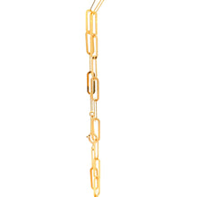 Load image into Gallery viewer, 18K Yellow Gold Bracelet Paperclip Size 7 inches 1.72 grams - Rafant