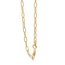 Load image into Gallery viewer, 18K Yellow Gold Bracelet Paperclip 1.35 grams Size 7 inches - Rafant