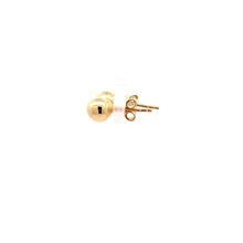 Load image into Gallery viewer, 18K Yellow Gold Earrings Studs Balls Polished 0.96 grams - Rafant