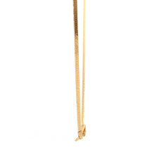 Load image into Gallery viewer, 18K Yellow Gold Necklace Chain Flat 2.26 grams 18 inches - Rafant