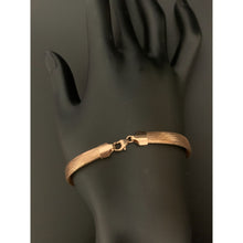 Load image into Gallery viewer, 18K Gold Bracelet Soft Bangle Bracelet Flexible 2.47 grams S7.25 inches Rose Gold - Rafant
