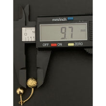 Load image into Gallery viewer, 18K Gold Earrings Post Dangle Balls 2.58 grams - Rafant