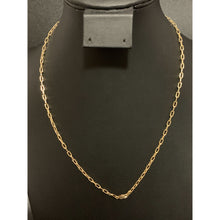 Load image into Gallery viewer, 18K Yellow Gold Necklace Chain Link 19 inches - Rafant
