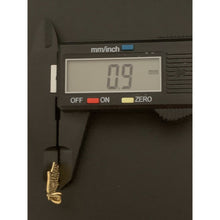 Load image into Gallery viewer, 18K Gold Pendant Hand of Fatima Cubic Zirconia 1.25 grams - Rafant