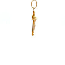 Load image into Gallery viewer, 18K Gold Pendant Cross Jesus Christ Religious 0.69 grams - Rafant