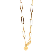 Load image into Gallery viewer, 18K Yellow Gold Bracelet Paperclip Size 7.5 inches - Rafant
