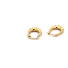 Load image into Gallery viewer, 18K Gold Earrings Hoops Tiny 1 gram - Rafant