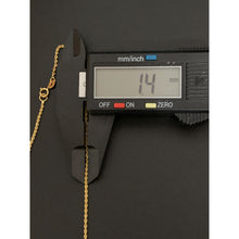 Load image into Gallery viewer, 18K Gold Necklace Chain Rope 20 inches 1.90 grams - Rafant