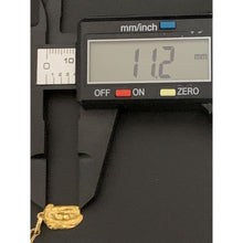 Load image into Gallery viewer, 18K Gold Necklace Chain 18 inches with Face of Jesus Pendant 1.53 grams - Rafant