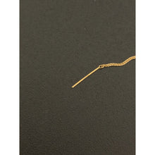 Load image into Gallery viewer, 18K Gold Earrings Threader 0.40 grams - Rafant