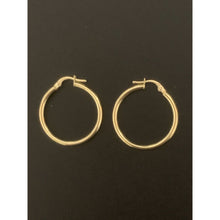 Load image into Gallery viewer, 18K Gold Earrings Hoops Loops 1.56 grams - Rafant