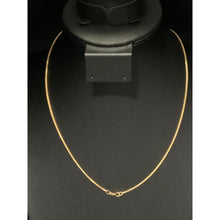 Load image into Gallery viewer, 18K Gold Necklace Chain only 2.28 grams 17.75 inches - Rafant
