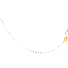 Load image into Gallery viewer, 18K Gold Necklace Chain 17.5 inches Pendant Heart Charm 0.86 grams - Rafant