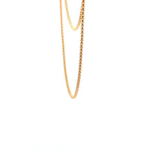 Load image into Gallery viewer, 18K Yellow Gold Necklace Chain Popcorn 17.5 inches 1.84 grams - Rafant