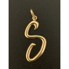 Load image into Gallery viewer, 18K Gold Pendant Letter S 1.28 grams - Rafant