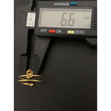 Load image into Gallery viewer, 18K Gold Rings Spiral Crown 1.18 grams Size 7.5 - Rafant