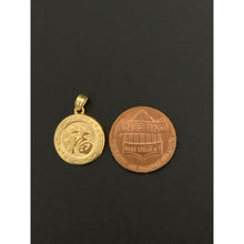 Load image into Gallery viewer, 18K Gold Pendant Lucky Charm Small 0.68 grams - Rafant