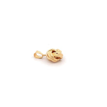 Load image into Gallery viewer, 18K Yellow Gold Pendant Knot 1.09 grams Small - Rafant