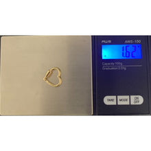 Load image into Gallery viewer, 18K Gold Pendant Heart 1.62 grams - Rafant