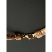 Load image into Gallery viewer, 18K Gold Bracelet Soft Bangle Flexible 2.47 grams S7.25 inches Rose Gold - Rafant