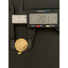 Load image into Gallery viewer, 18K Gold Pendant Angel Queen Elizabeth 2.75 grams - Rafant