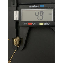 Load image into Gallery viewer, 18K Gold Necklace Chain 17.75 inches with Puffed Heart Pendant 1.91 grams - Rafant