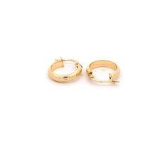 Load image into Gallery viewer, 18K Yellow Gold Earrings Hoops Small 1.04 grams - Rafant
