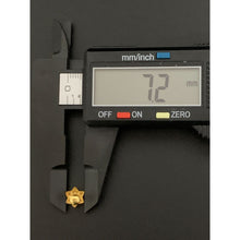 Load image into Gallery viewer, 18K Gold Stud Earrings Screw Type Star 0.41 grams - Rafant