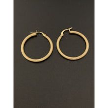 Load image into Gallery viewer, 18K Yellow Gold Earrings Hoops Loops - Rafant