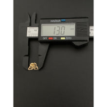 Load image into Gallery viewer, 18K Gold Earrings Studs Butterflies 0.84 grams Lightweight with Defects - Rafant