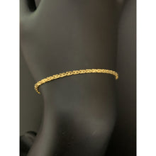 Load image into Gallery viewer, 18K Gold Bracelet Link 6.25 inches plus 1 inch extension 1.48 grams - Rafant