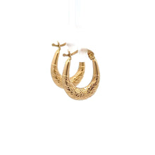 Load image into Gallery viewer, 18K Gold Earrings Hoops Small 1.03 grams - Rafant